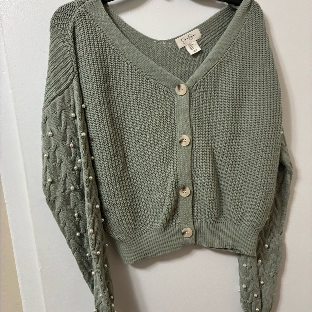 Jessica Simpson Sage Button-Up Cardigan